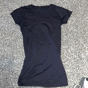 Dark blue Lululemon shirt. Size 4